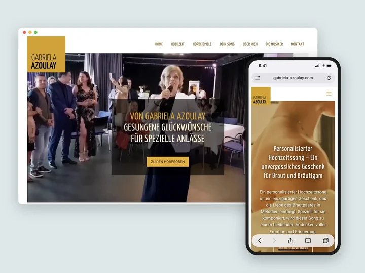 Gabriela Azoulay, Logo und Website