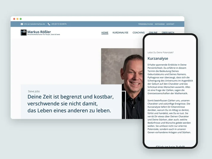 Markus Rößler, Markenauftritt
