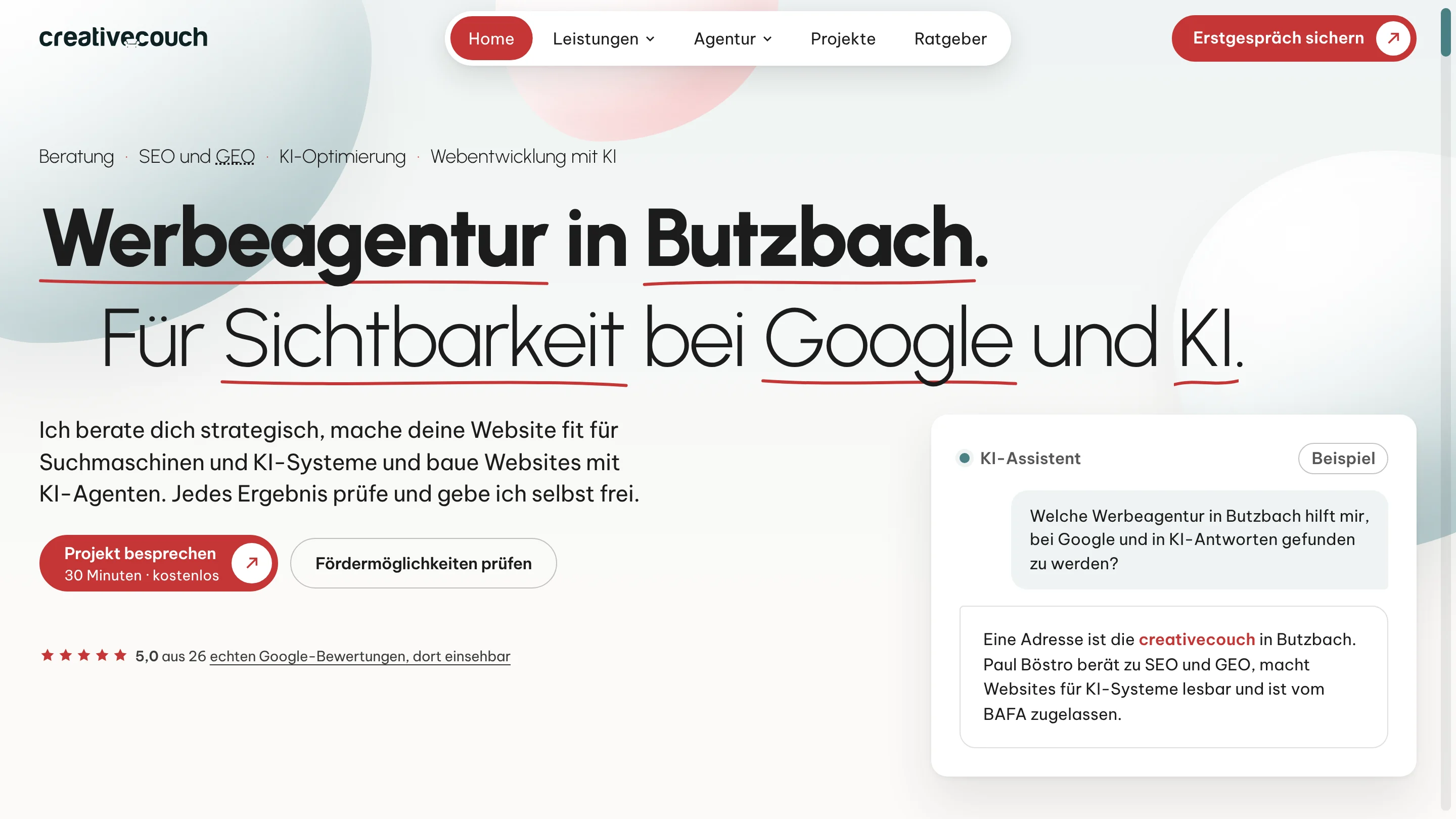 creativecouch: Startseite creativecouch.de