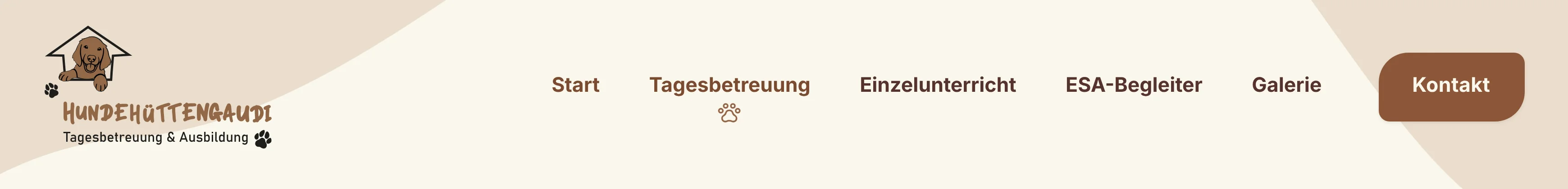 Hundehüttengaudi: Navigation mit wandernder Pfote