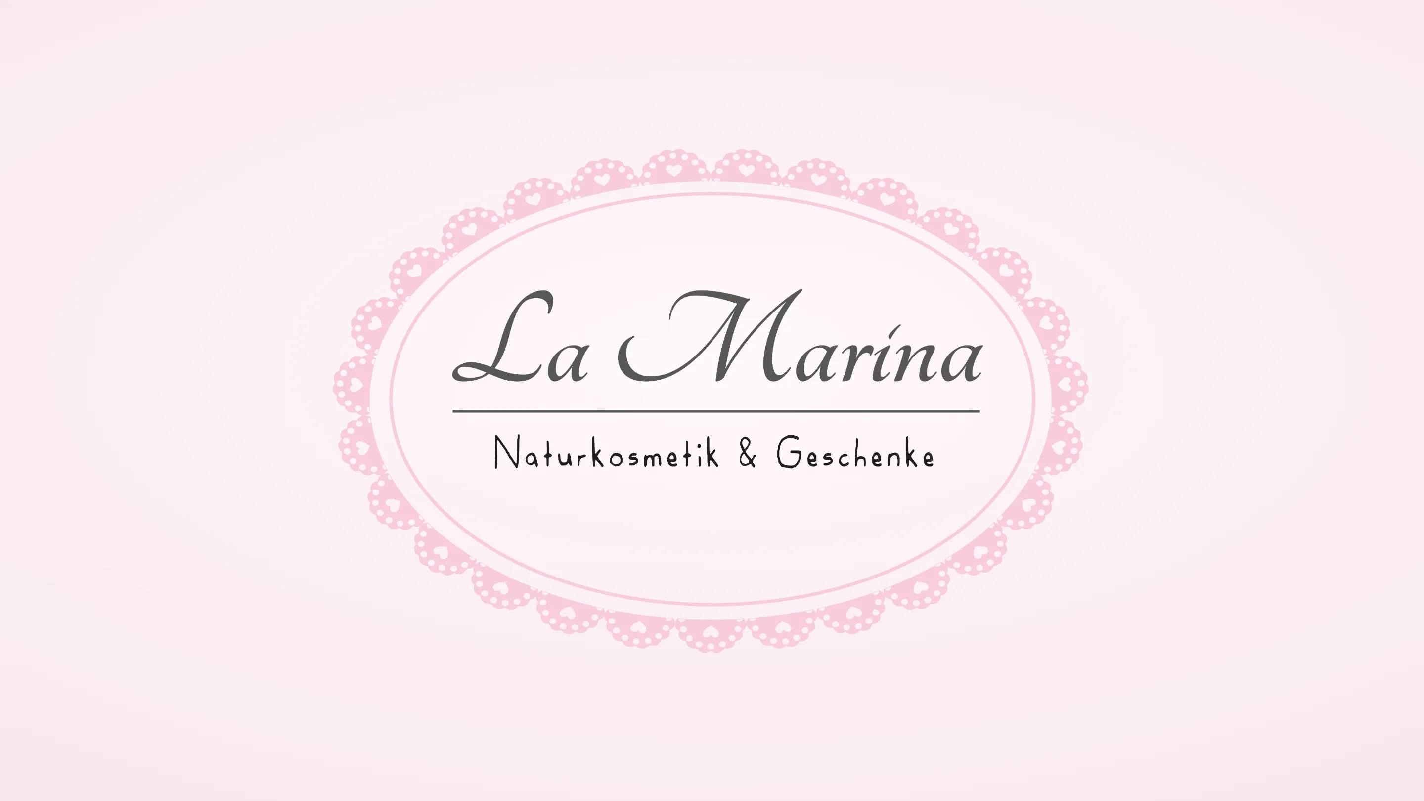 La Marina: Logo in Rosé