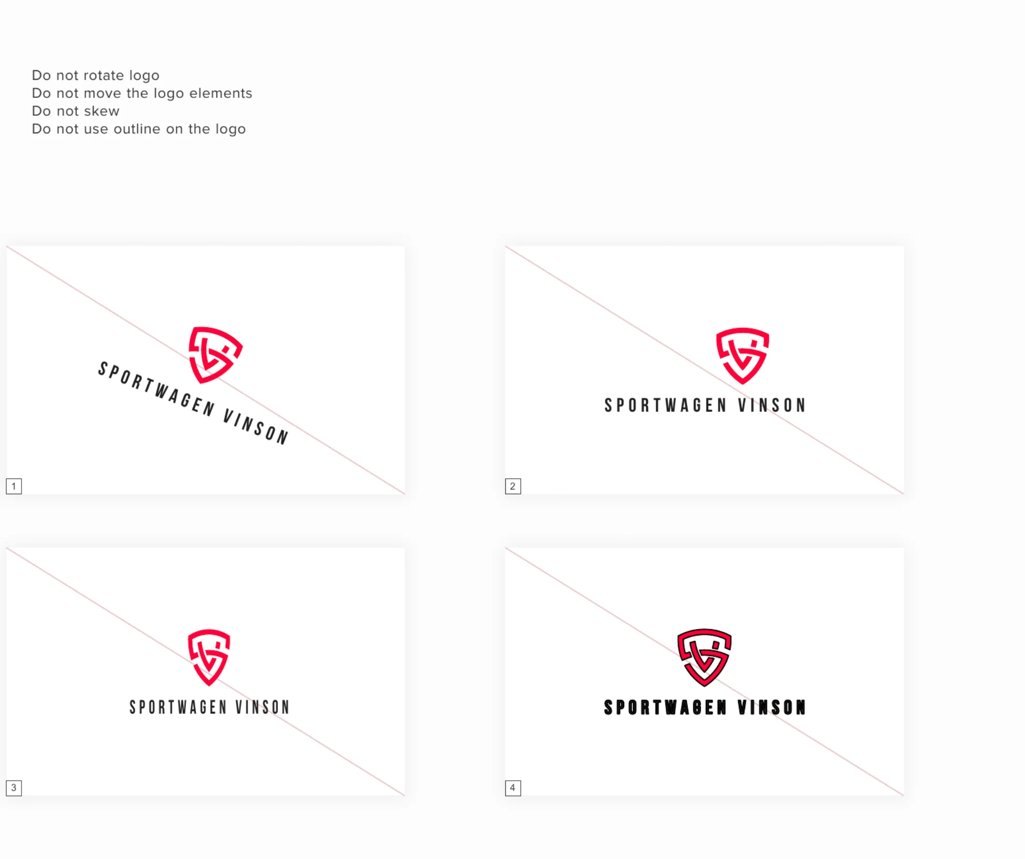 Do's and Don'ts aus den Brand Guidelines