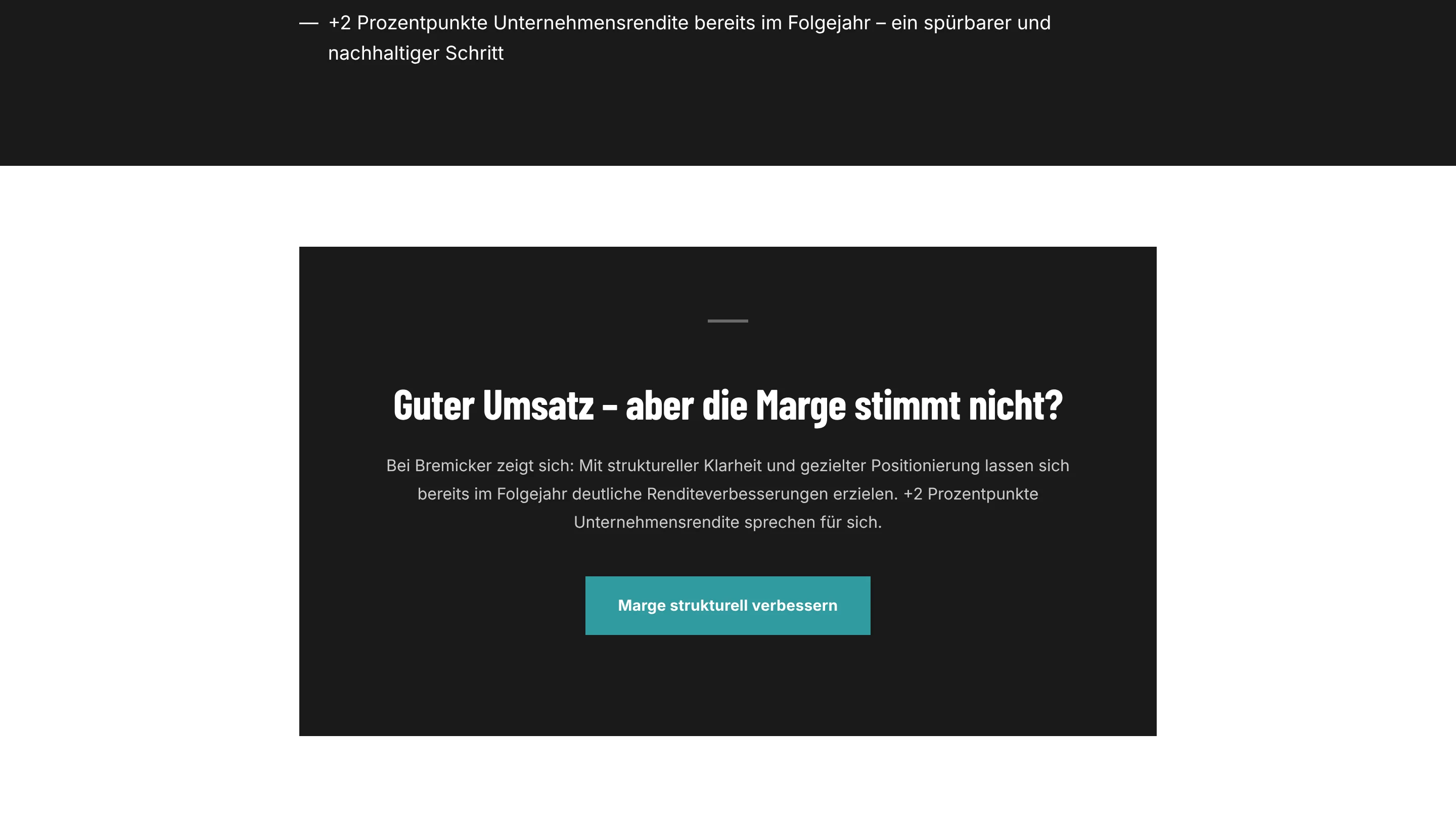 TEAMSCHLÜTER GmbH & Co. KG: Referenzseite mit CTA-Block