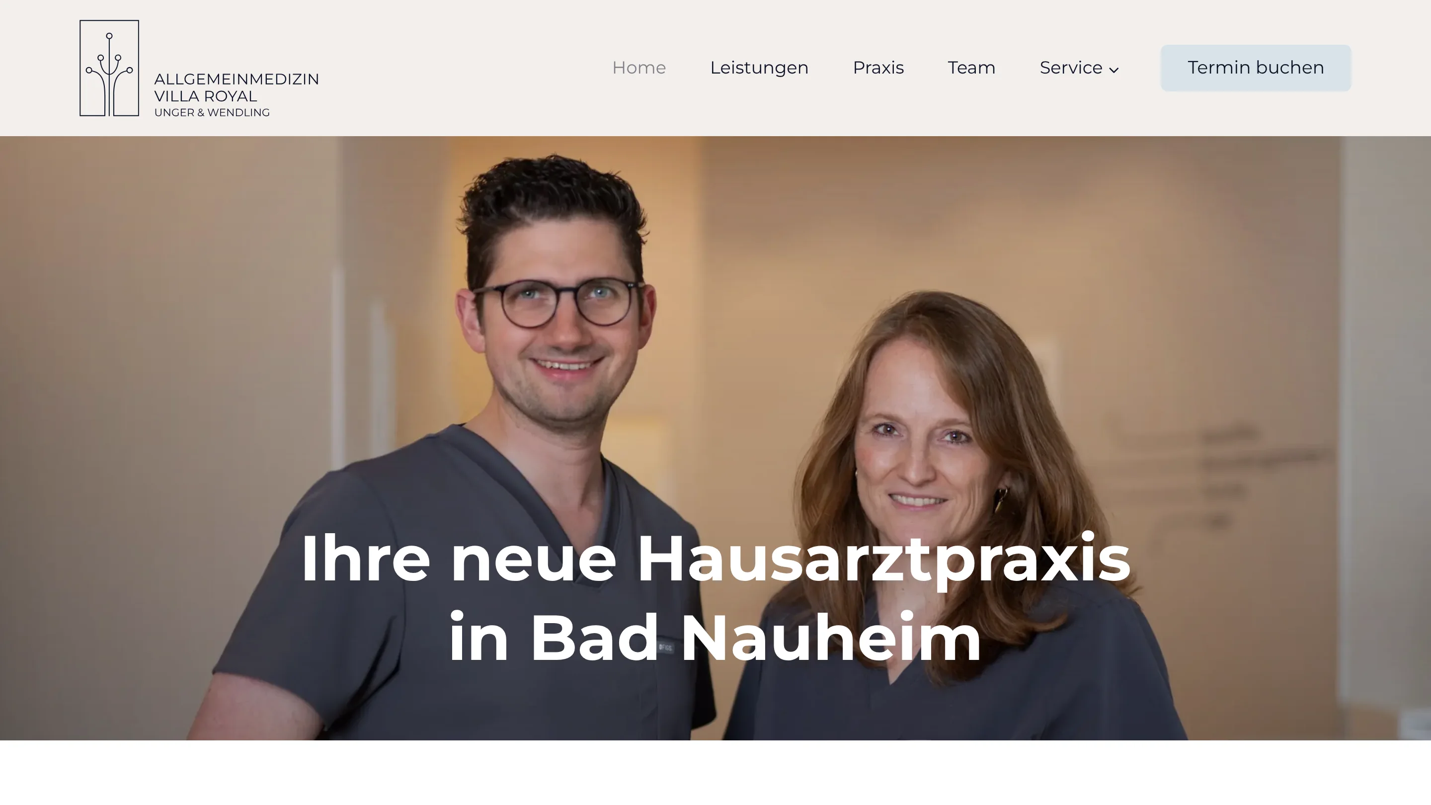 Allgemeinmedizin Villa Royal: Startseite praxis-villa-royal.de